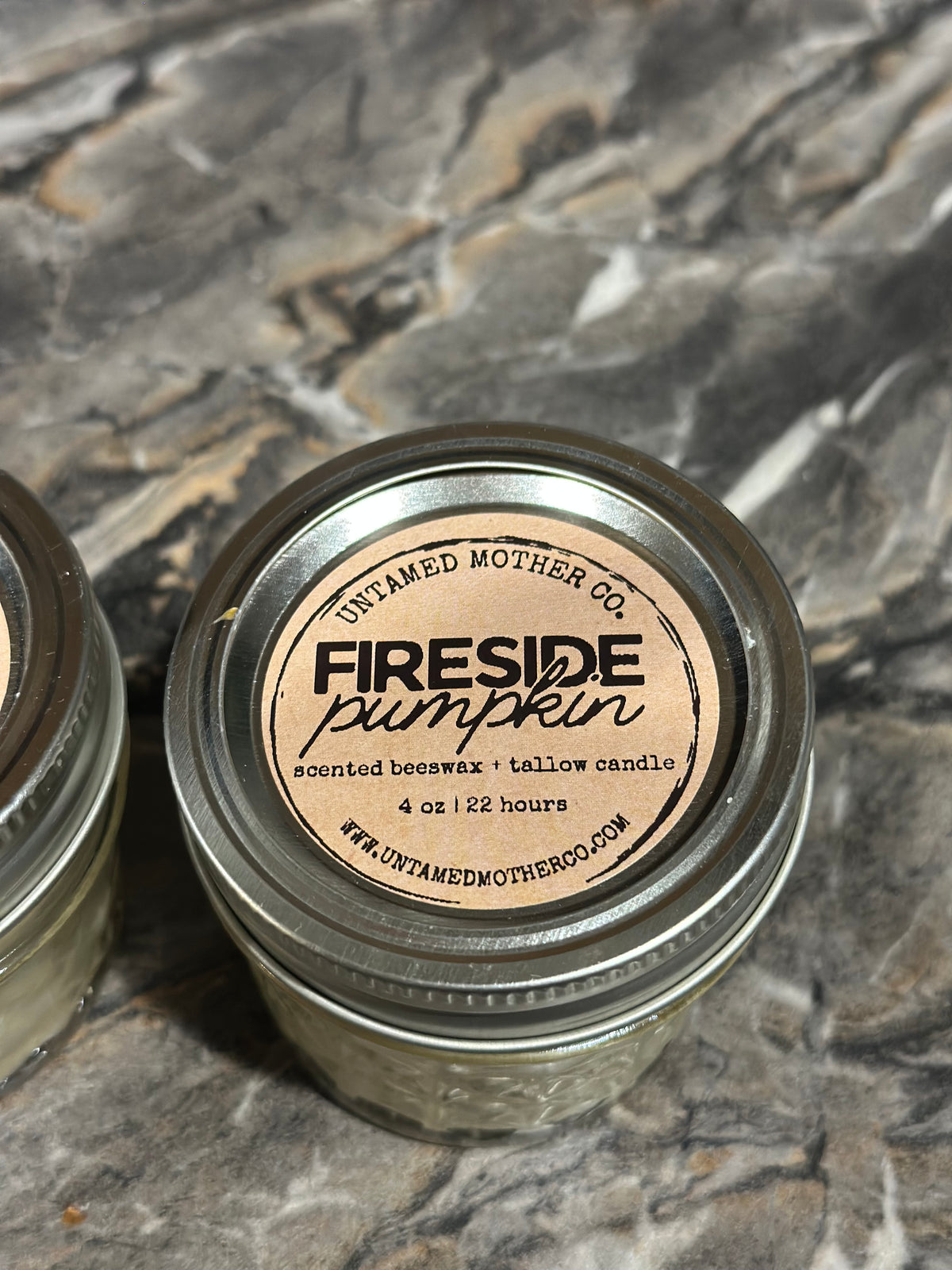 Fireside Pumpkin Tallow + Beeswax Candle ππ₯