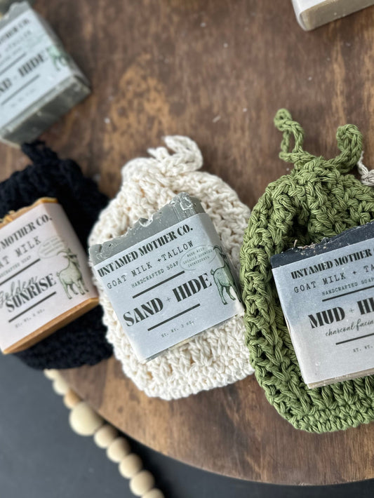 Crocheted Soap Saver Pouch – Extend the Life of Your Bar Soap Naturally
