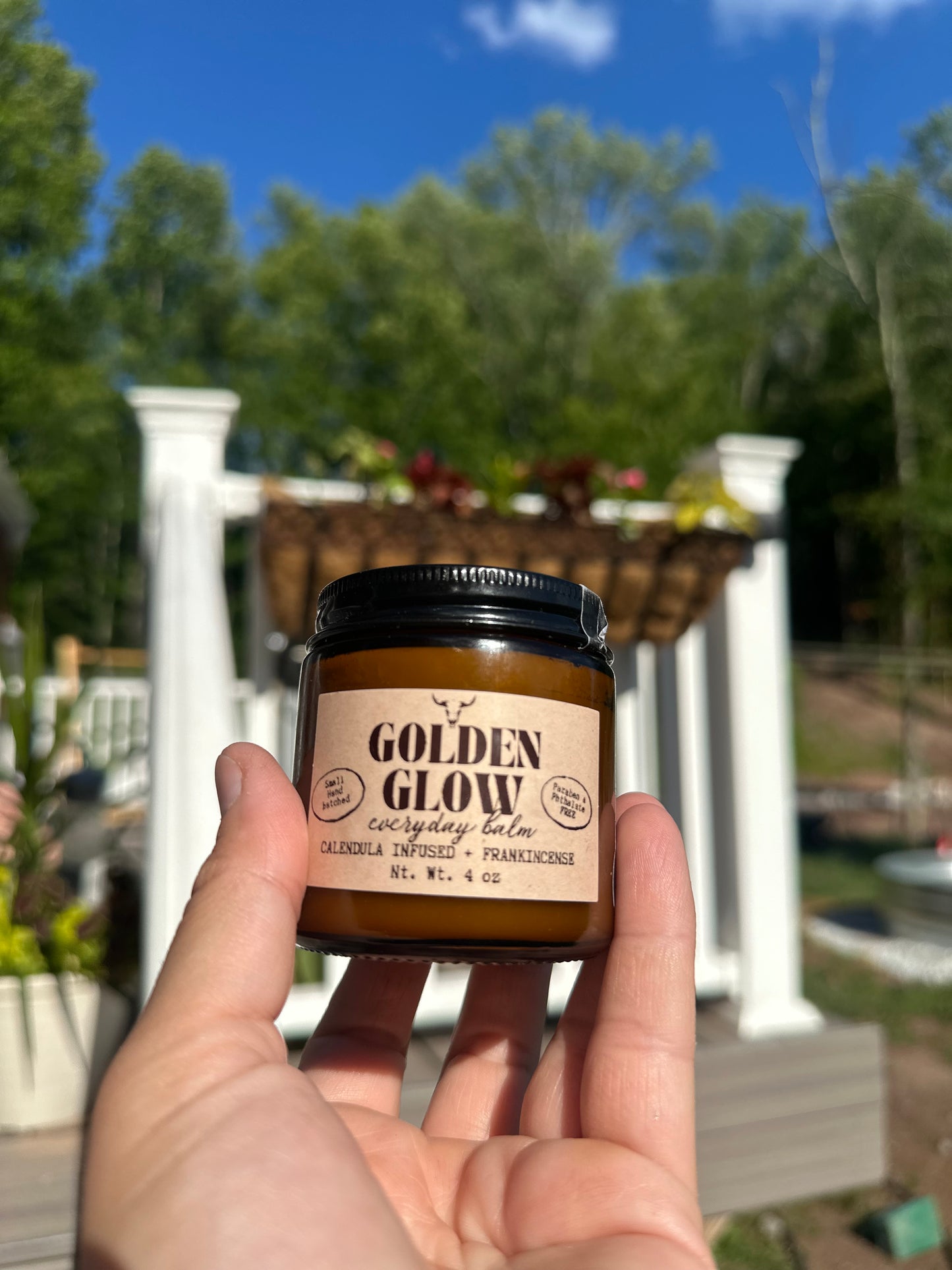 Golden Glow | Calendula Infused with Frankincense Everyday Tallow Balm