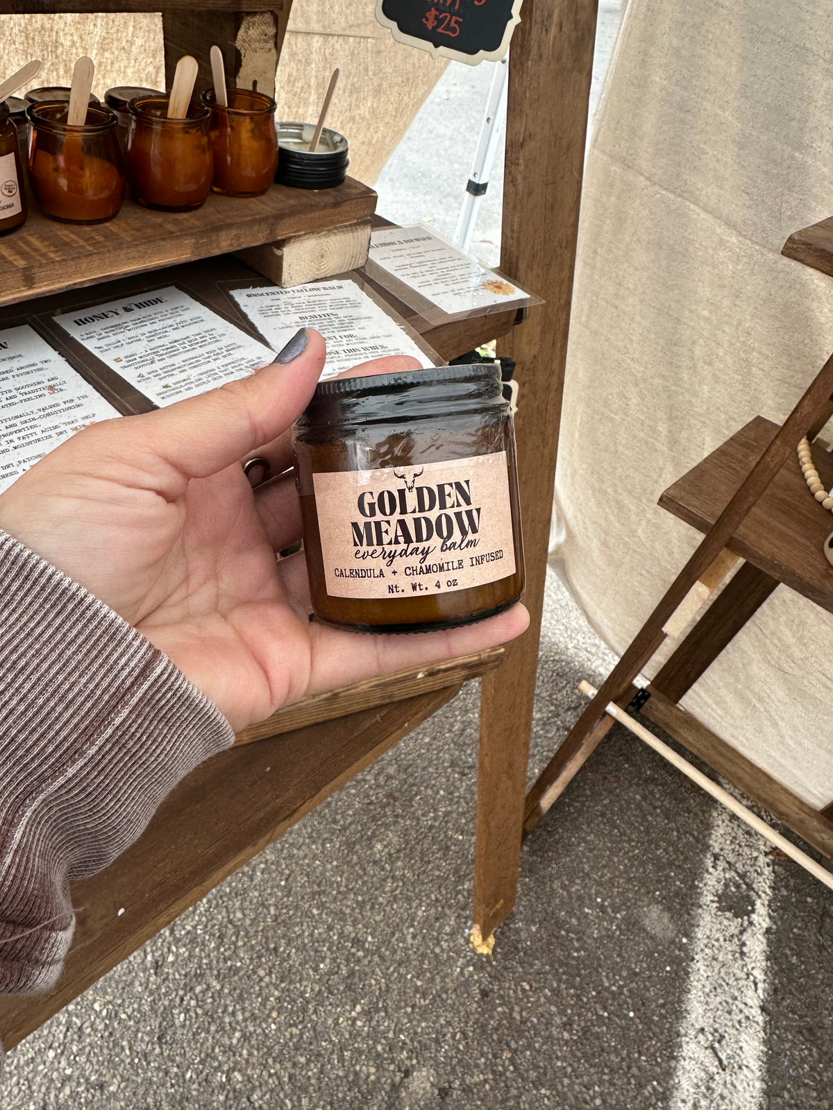 Golden Meadow Calendula & Chamomile Tallow Balm