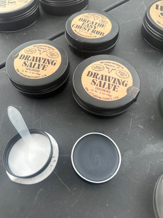 Drawing Salve | Herbal Skin Support Salve | Small Batch Tallow Salve