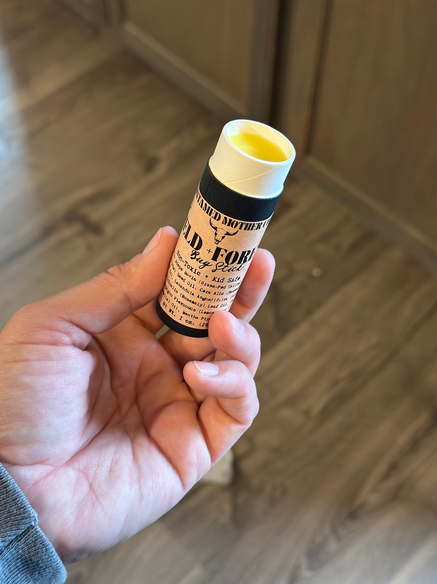 Field + Forest Bug Stick – Natural Insect Repellent Balm (DEET-Free | Essential Oil Bug Protection)