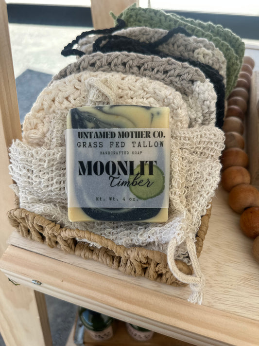 Moonlit Timber | Handmade Goat Milk + Tallow Soap