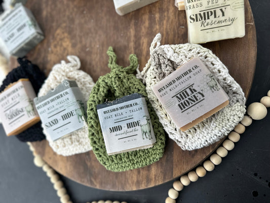 Crocheted Soap Saver Pouch – Extend the Life of Your Bar Soap Naturally