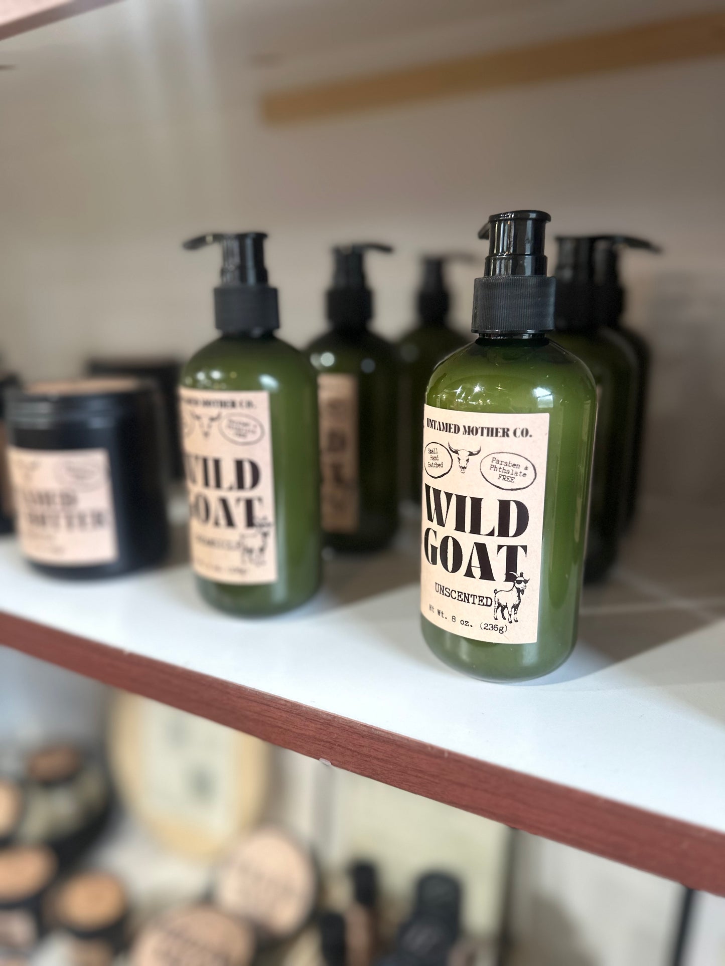 Wild Goat Milk Lotion – Natural Hydrating Body Lotion (Made with Essential Oils | Sensitive Skin Friendly)