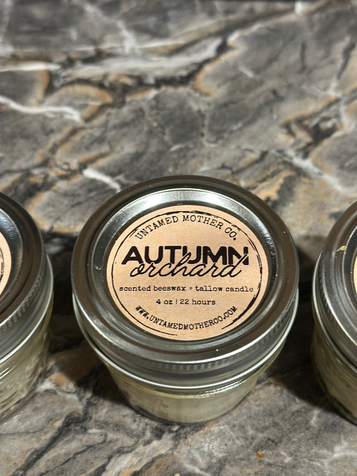 Autumn Orchard Tallow + Beeswax Candle 🍎